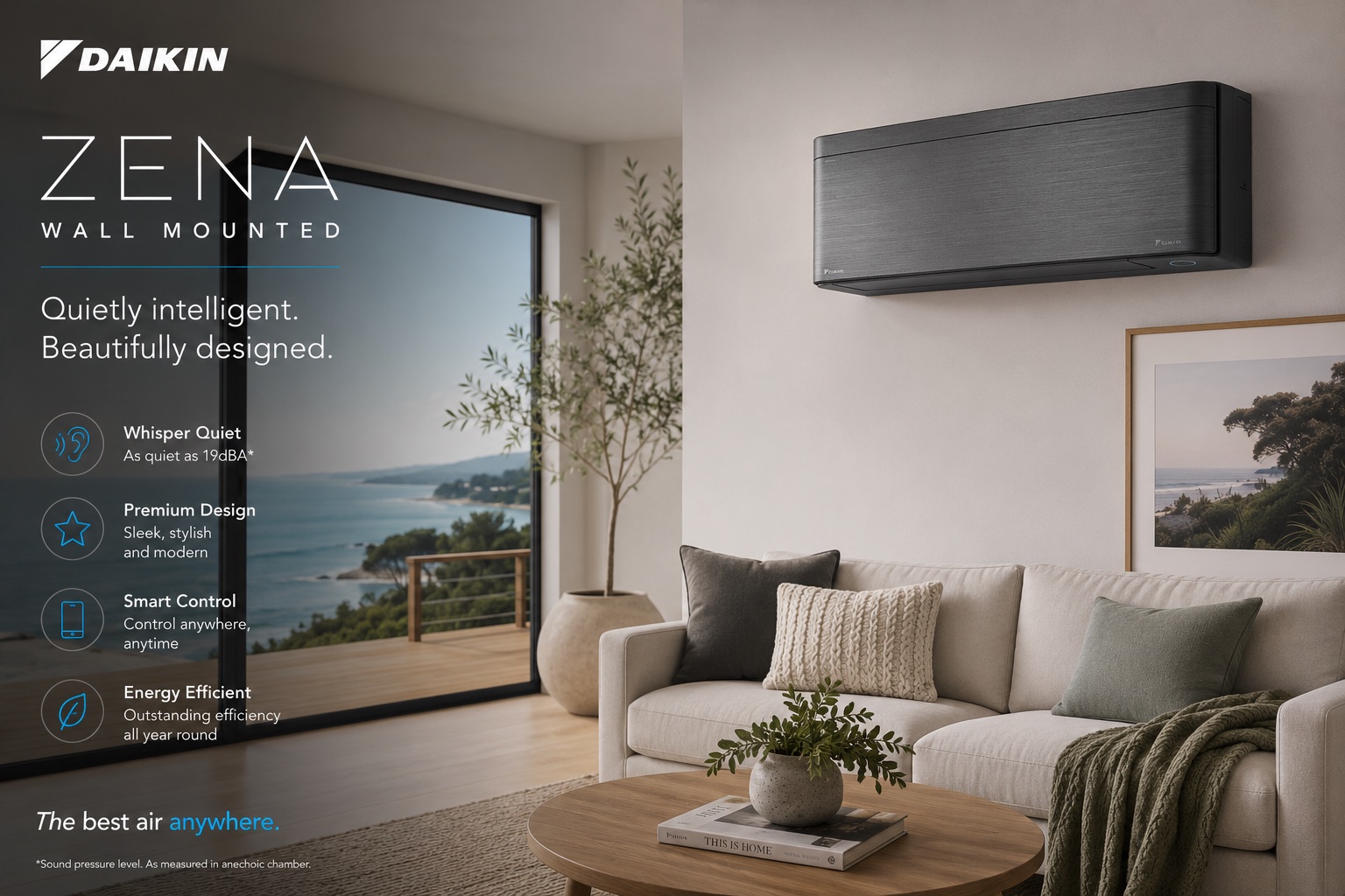 Discover Daikin’s Zena Series This Season- Sunshine Coast 42 daikin zena wall mounted reverse cycle air conditioning system
