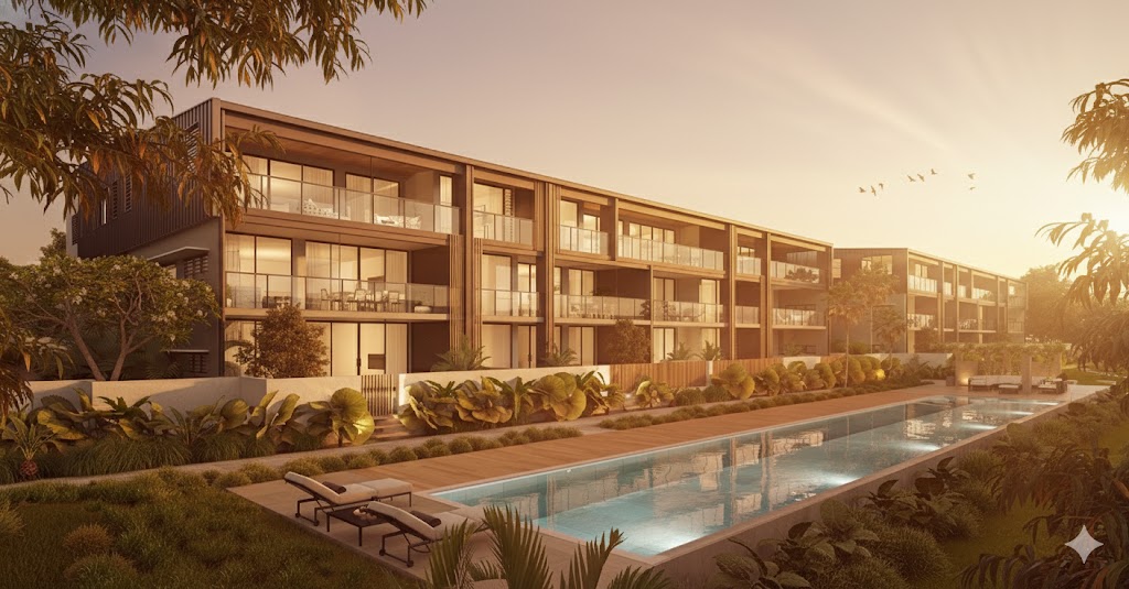 About 3 Parkridge Estate residential development with professional air conditioning installation services by The Cool Shop on the Sunshine Coast
