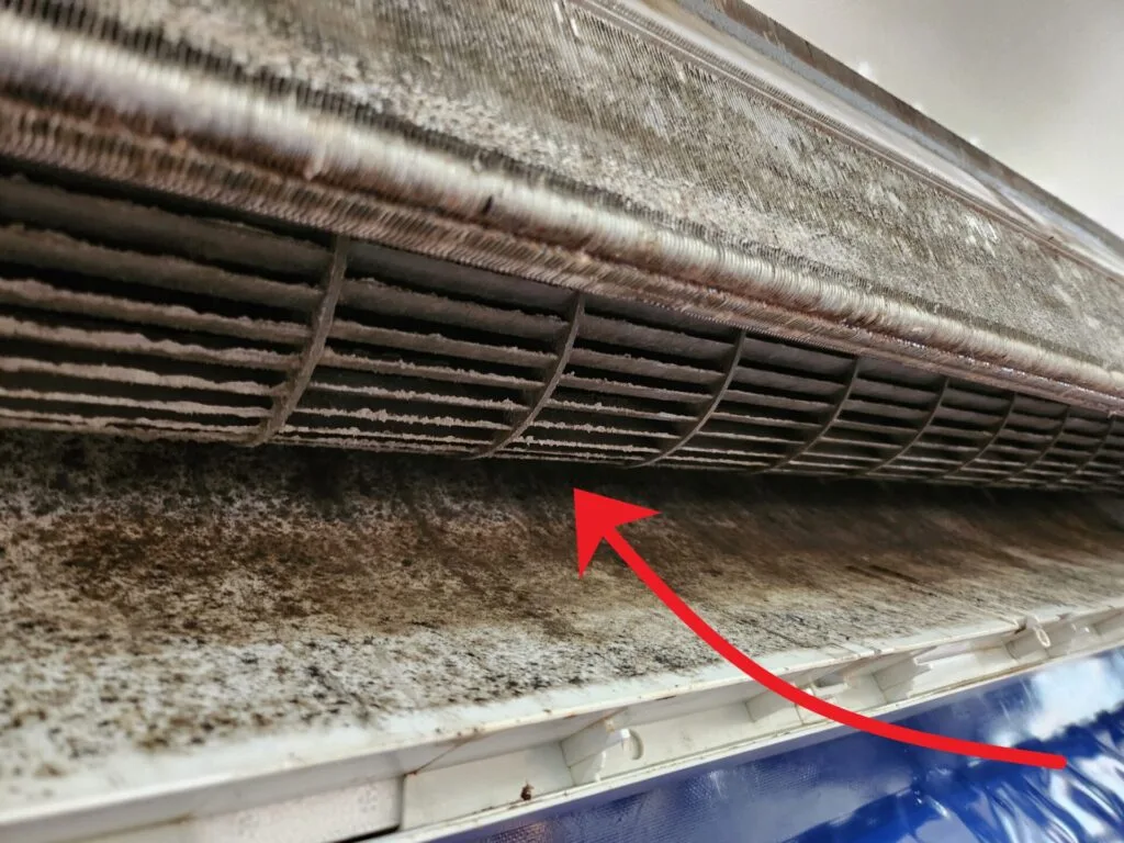 mould in air conditioner