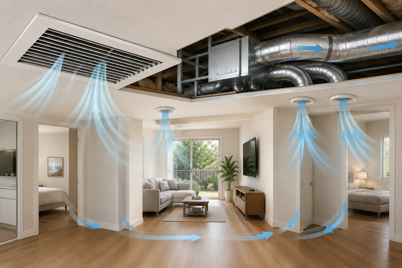 Why Return Air Vent Location Matters in a Ducted Air Conditioning System 7 how ducted works feature image