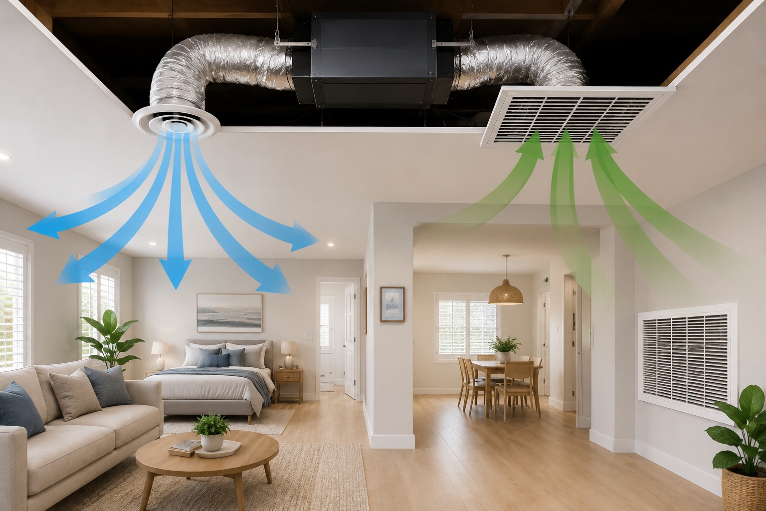 Supply Air vs Return Air – What's the Difference? 1 supply air vs return air hero
