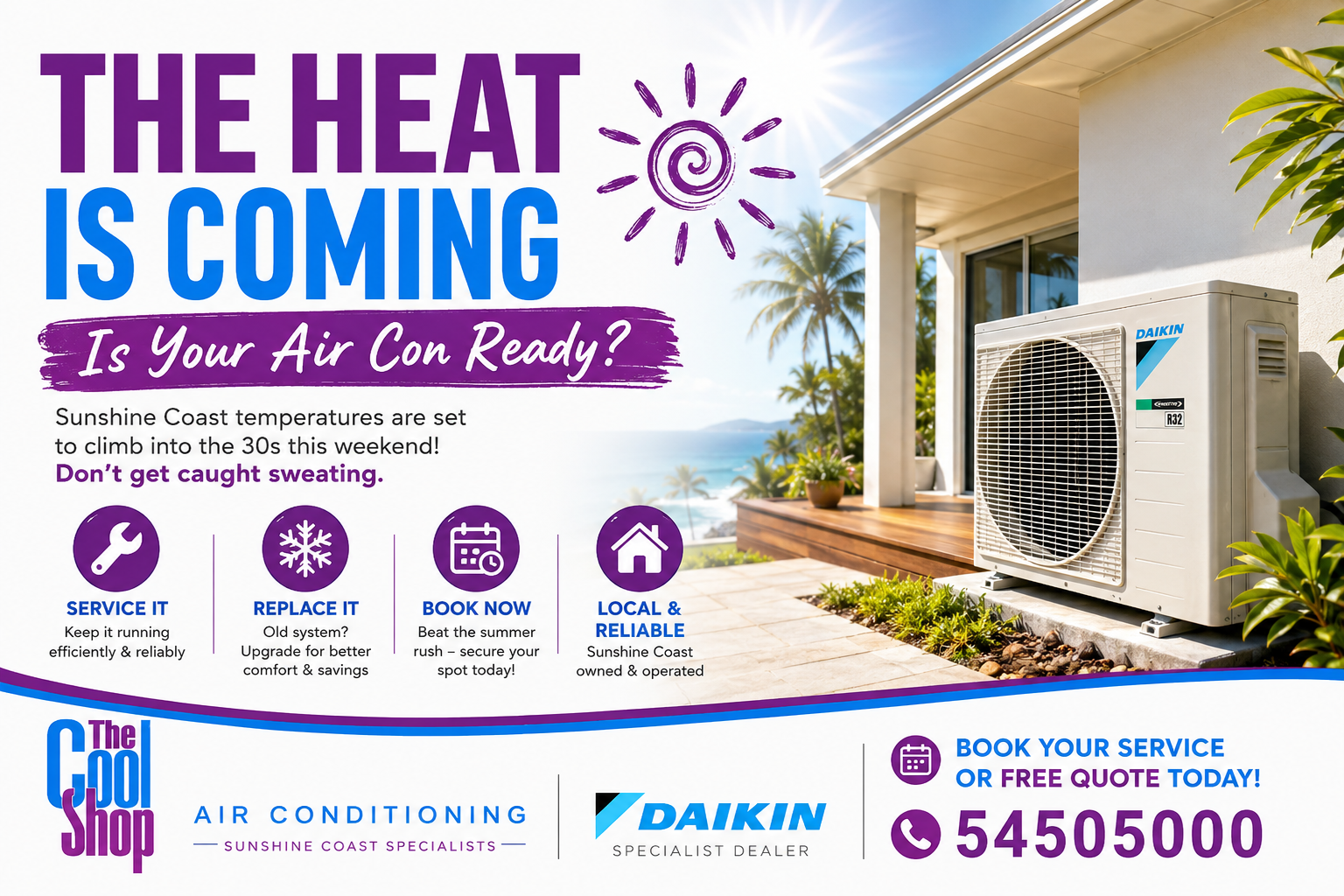 Home 9 summer is coming get your air conditioning system ready sunshine coast